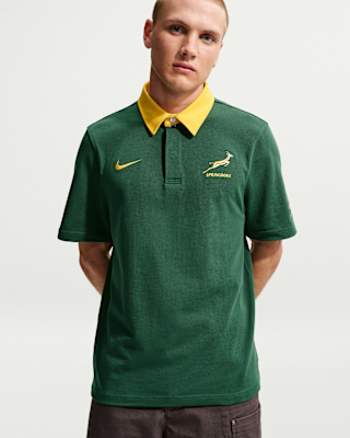 Springboks Men's Rugby Home Short-Sleeve Jersey. Nike LU